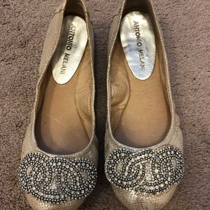 Antonio Melani ballet bling flats 7M